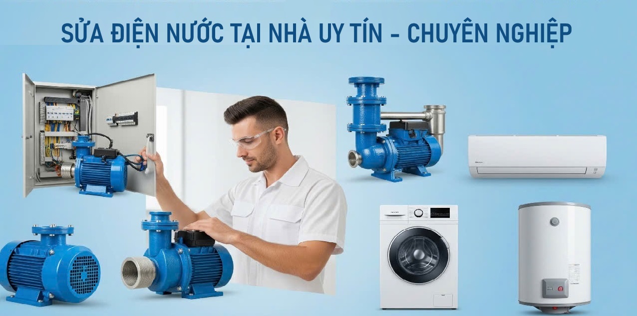 banner sửa điện nước